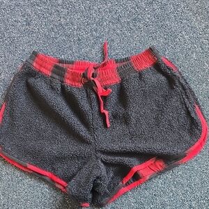 Black and Red Victoria Secret Shorts
